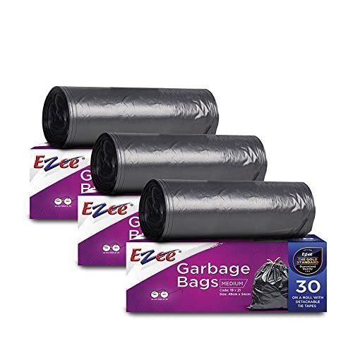 Ezee Live Life Ezee Way Black Garbage Bags For Dus
