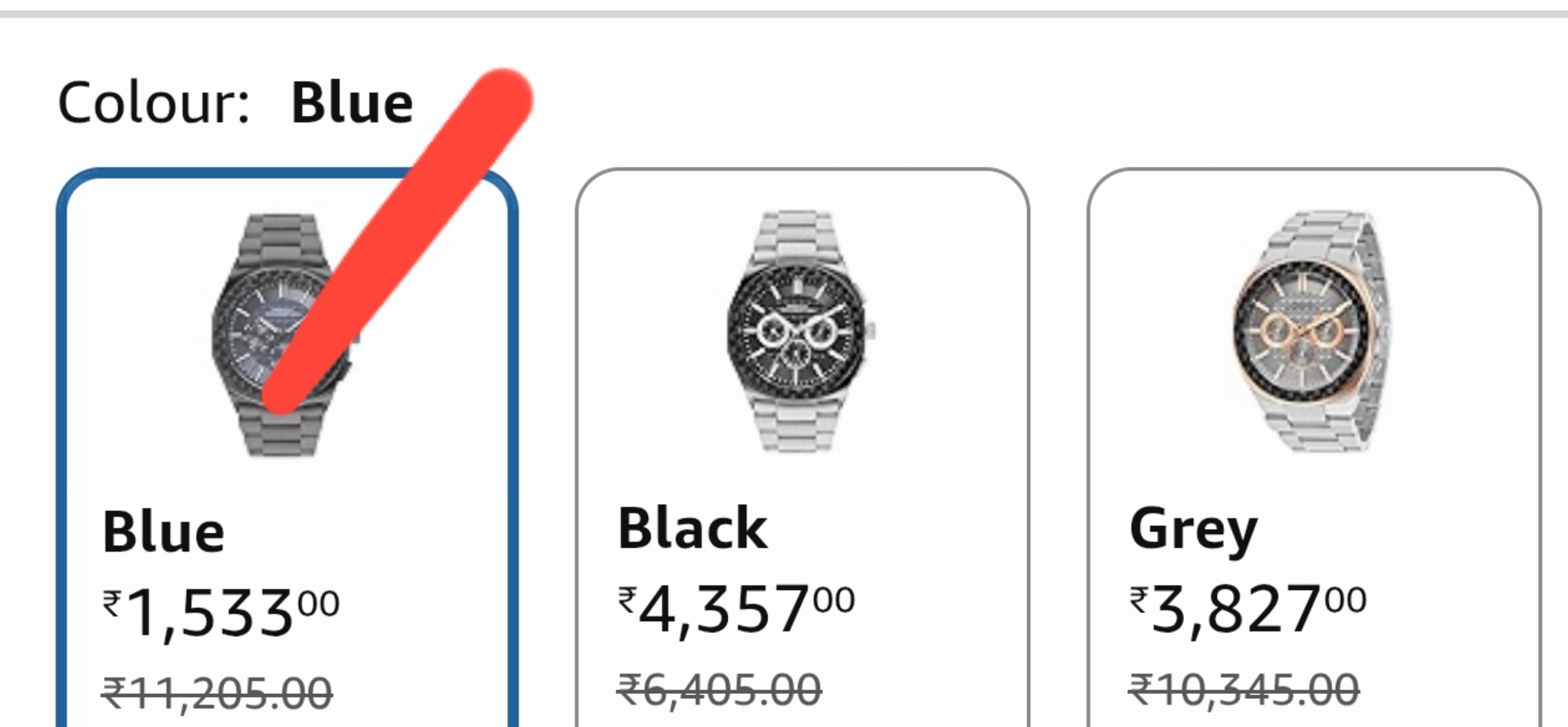 Faaaast French Connection Watch 1533 Other Colour 