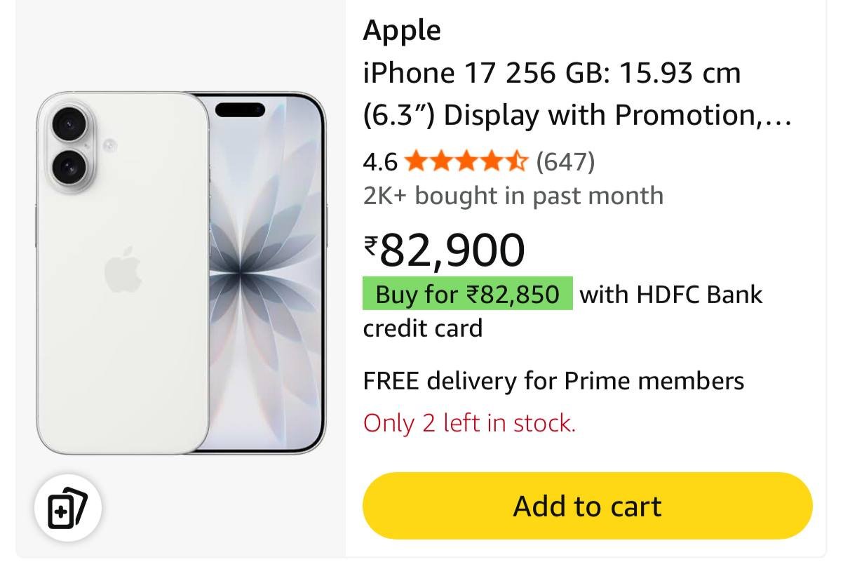 Faaassttt Iphone 17 Increased To 99990availab