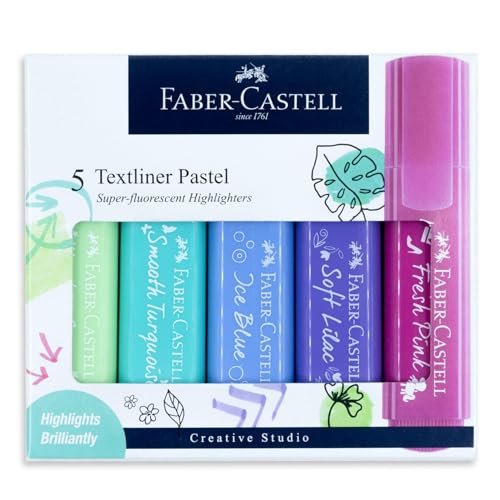 Faber-castell Pastel Textliner Pen Set Pack O