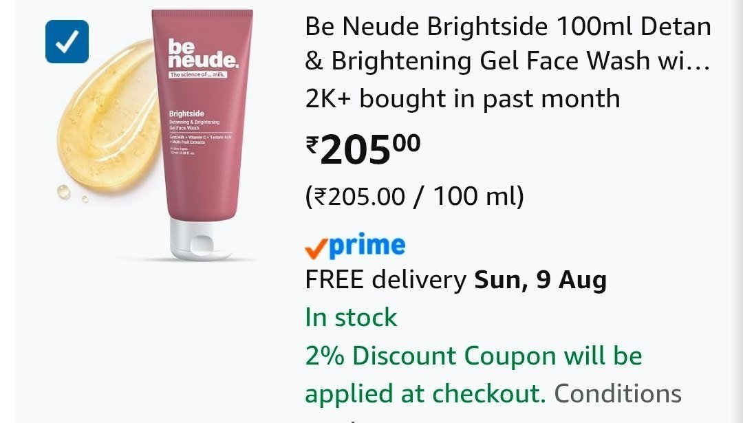 Facewash