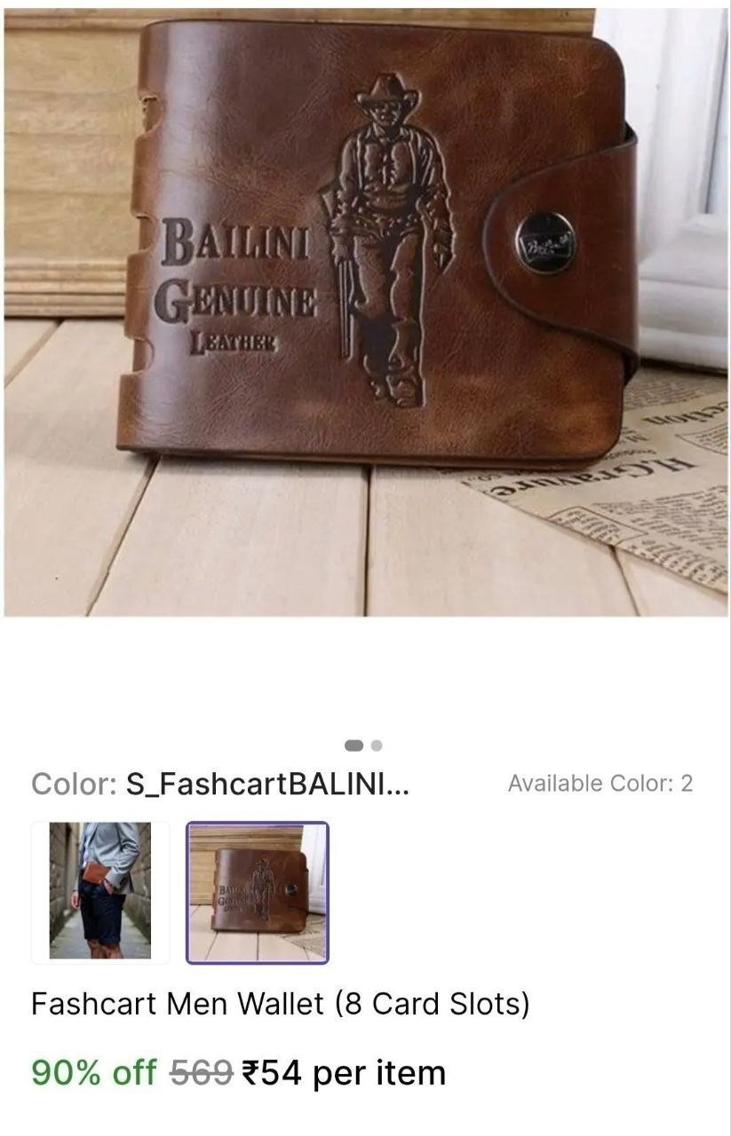 Fashcart Men Wallet - 54more