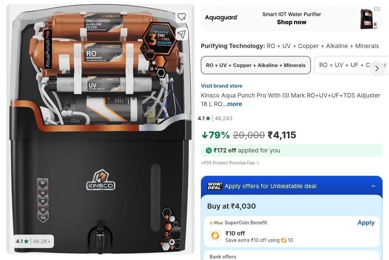 Fast Water Purifier4115
