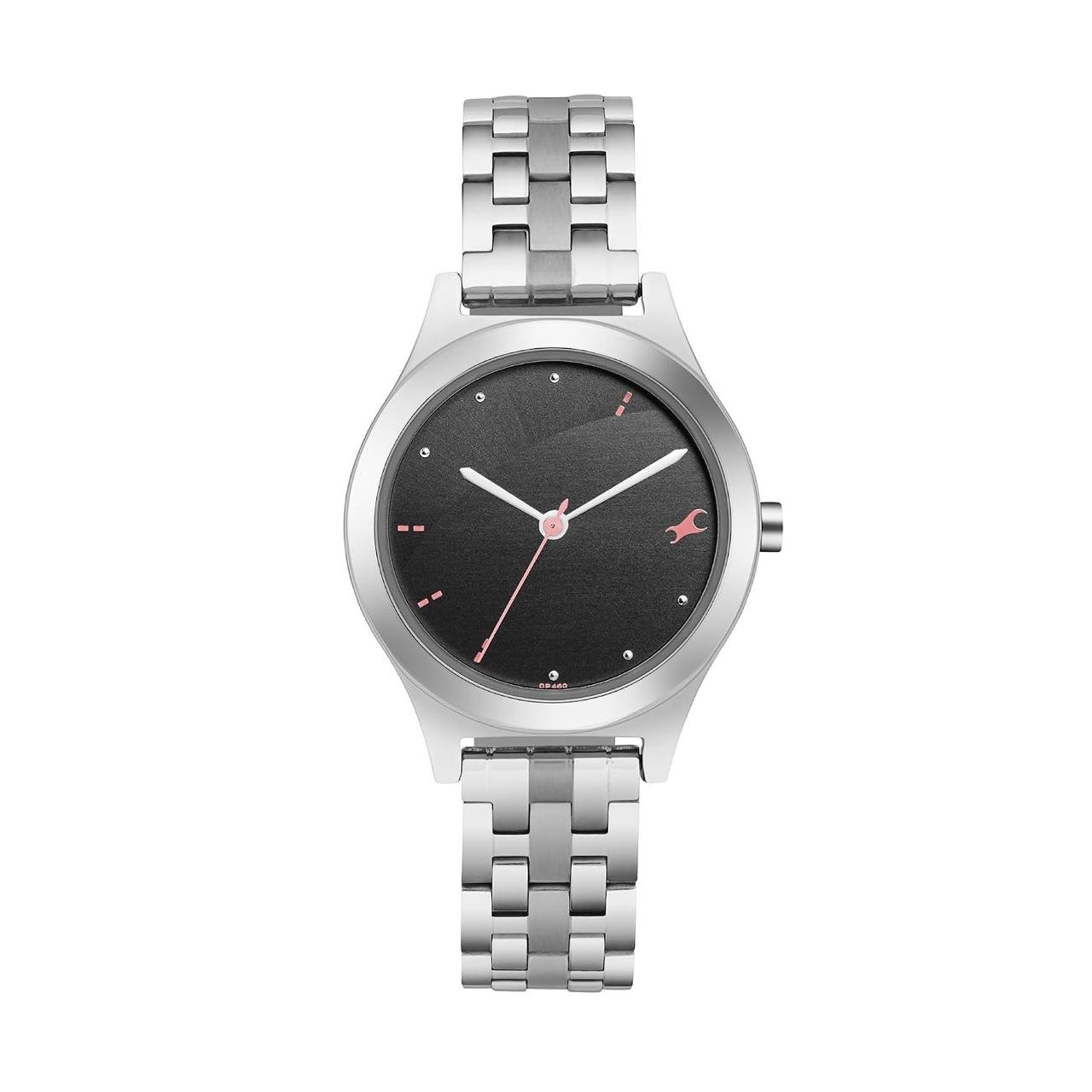 Fastrack Analog Black Dial Women S Casual Wat