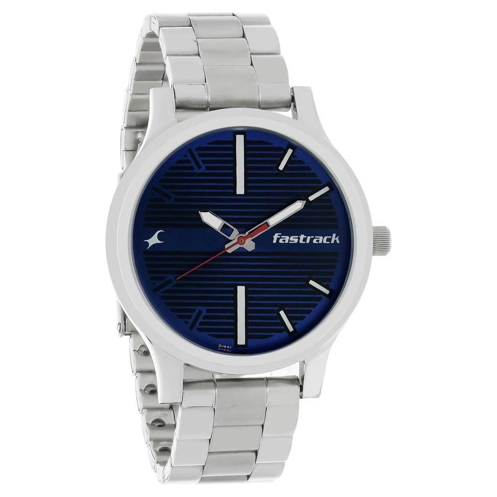 Fastrack Fundamentals Analog Blue Dial Men S 