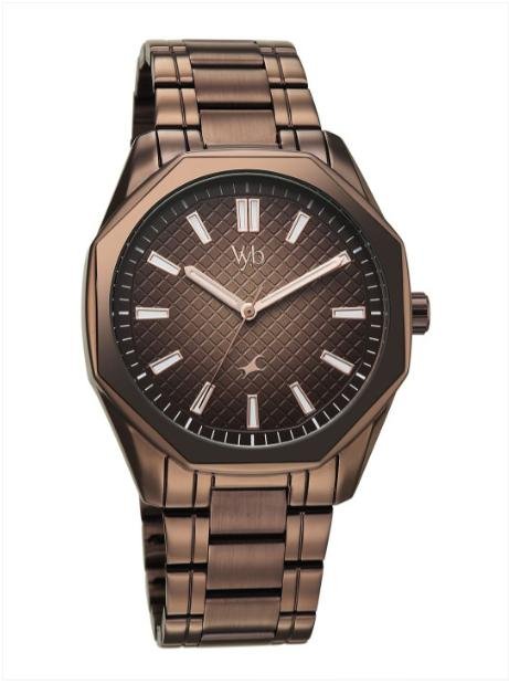 Fastrack Men Vyb Quest Quartz Analog Brown Dial Wa