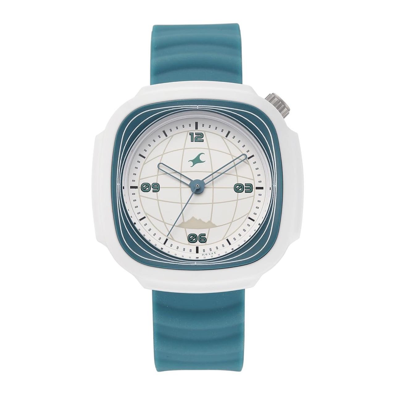 Fastrack-tees Hype Adventure Quartz Analog White D