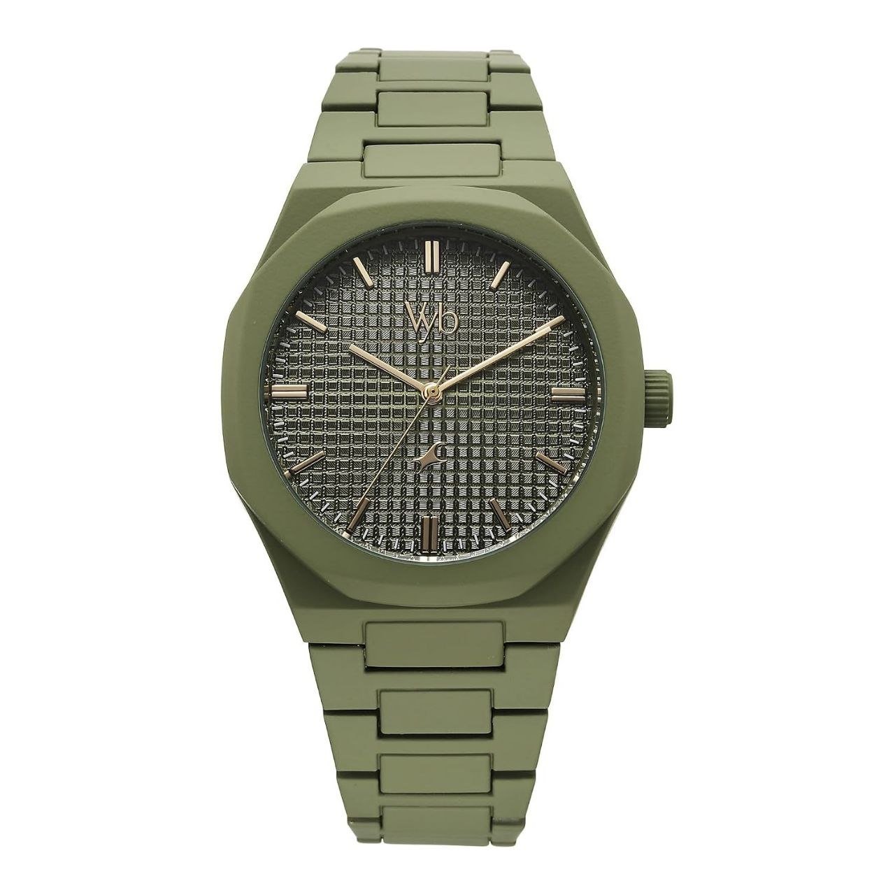 Fastrack Vyb Hustler Quartz Analog Green Dial
