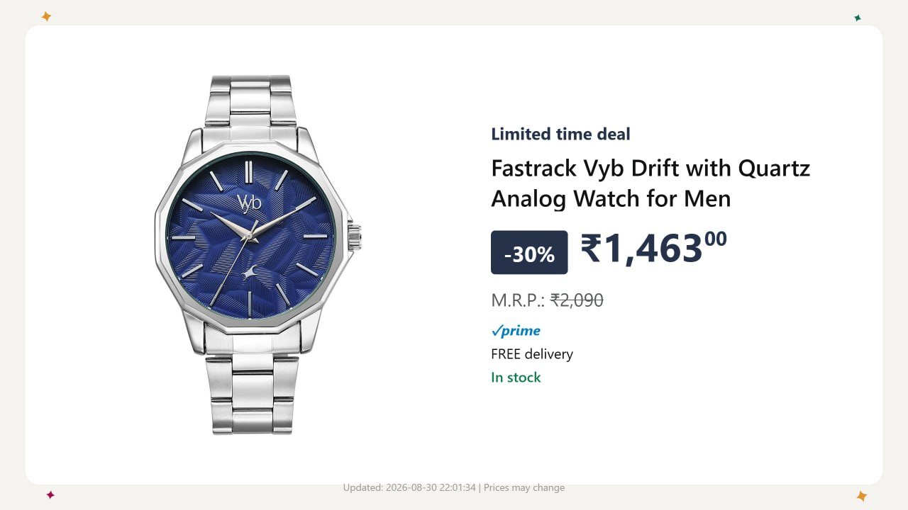 Fastrack Watch 1463