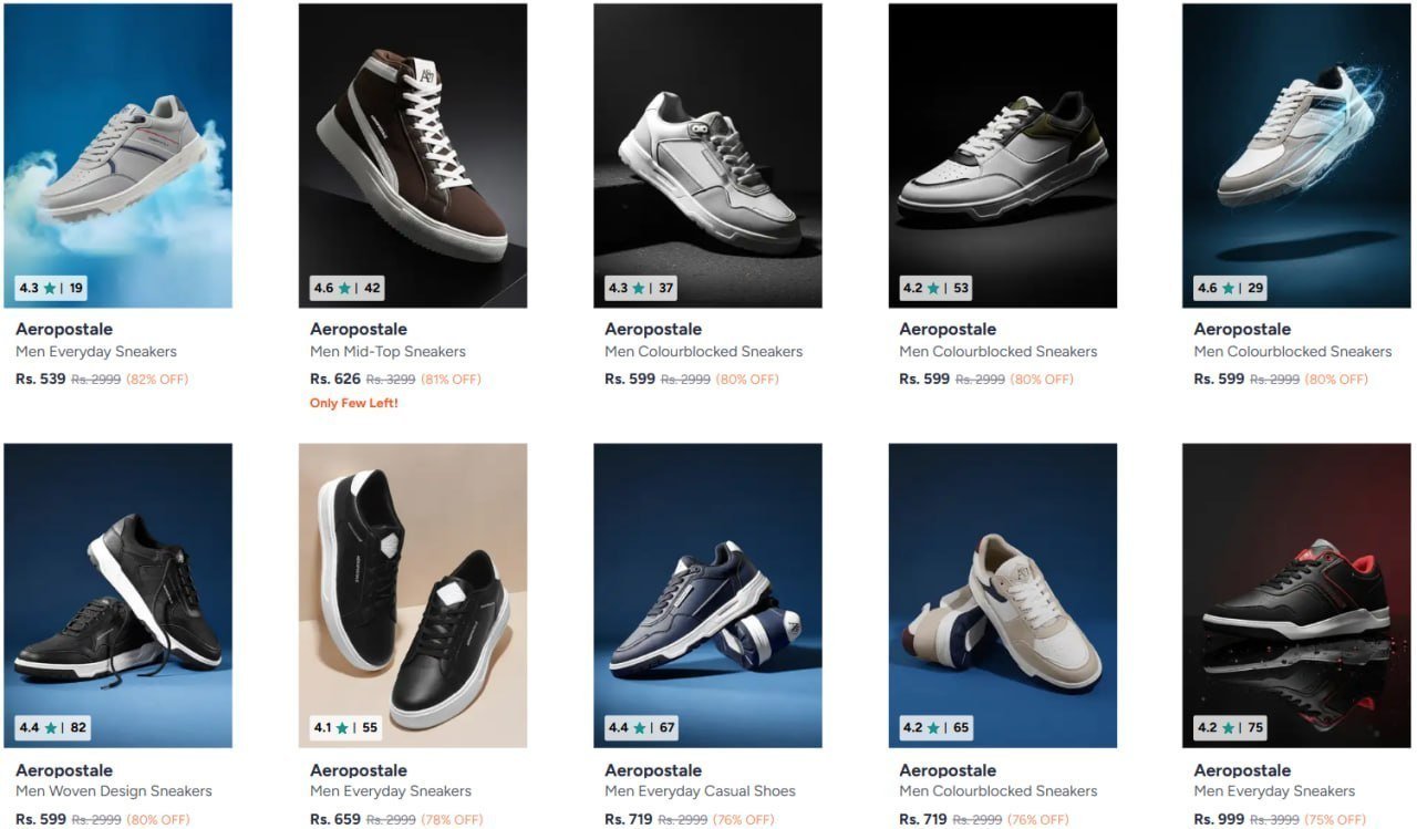 Fcuk Aeropostale Footwear 83 Offfcuk - Aeropo