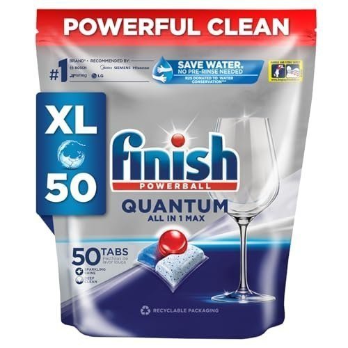 Finish 50 Tablets Powerball Quantum All In 1 