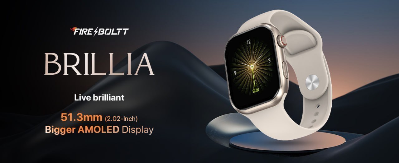 Fire-boltt Brillia Smart Watch 1 999