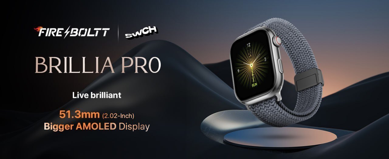 Fire-boltt Brillia Smart Watch 1299