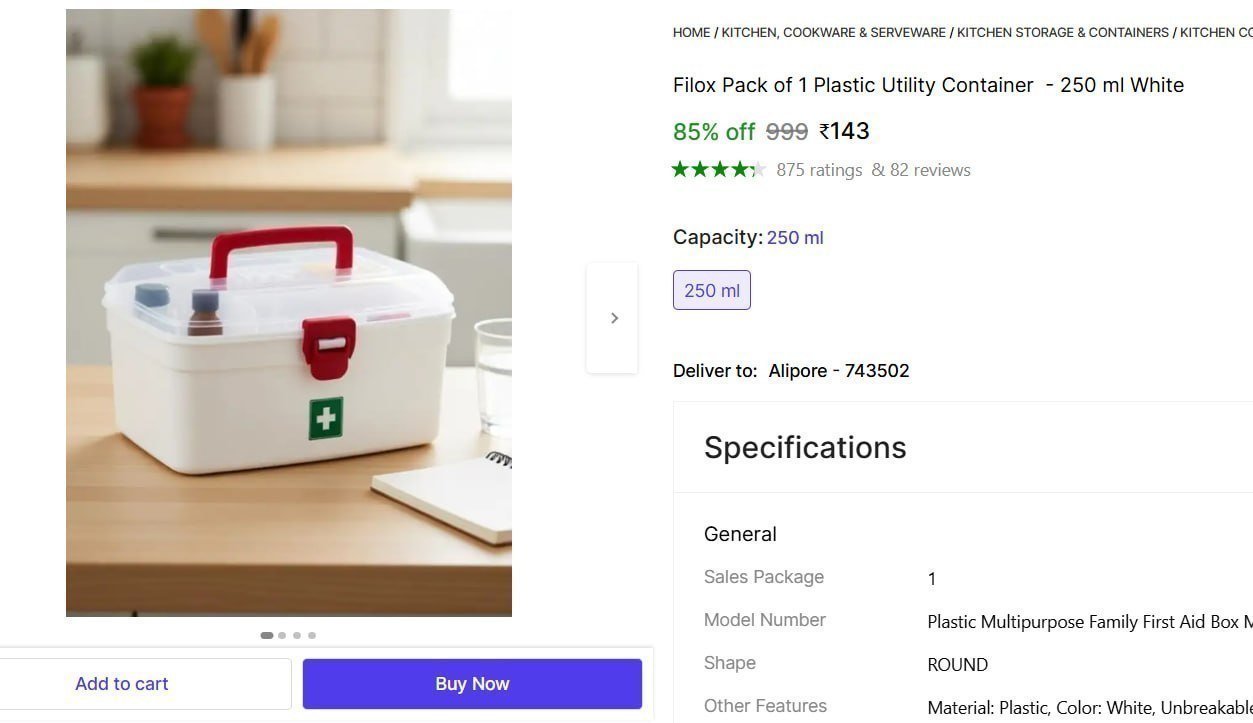 First Aid Box 143