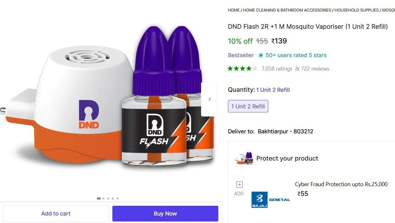 Flash 2r 1 M Mosquito Vaporiser 139