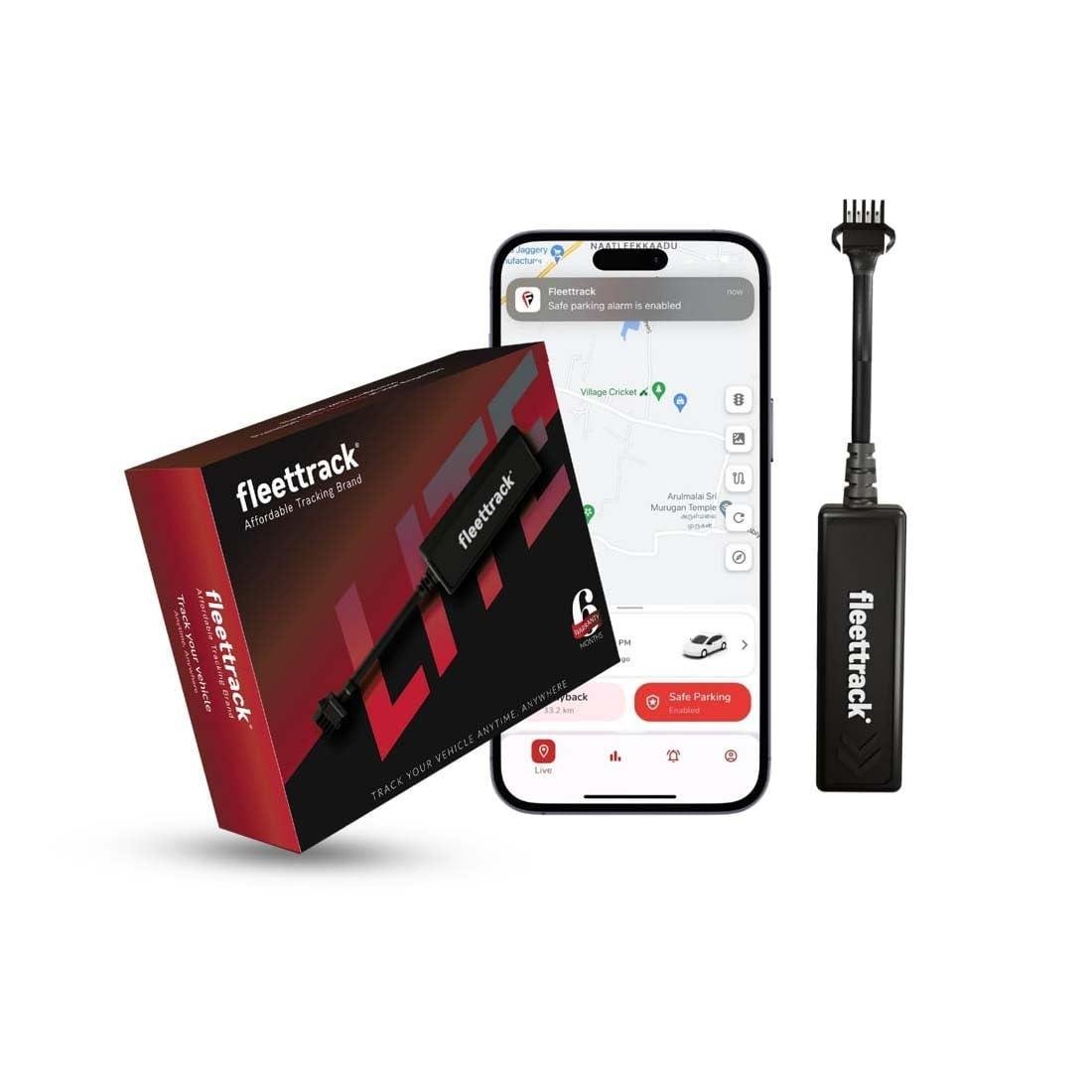 Fleettrack 4g Lite Gps Tracking Device With 1