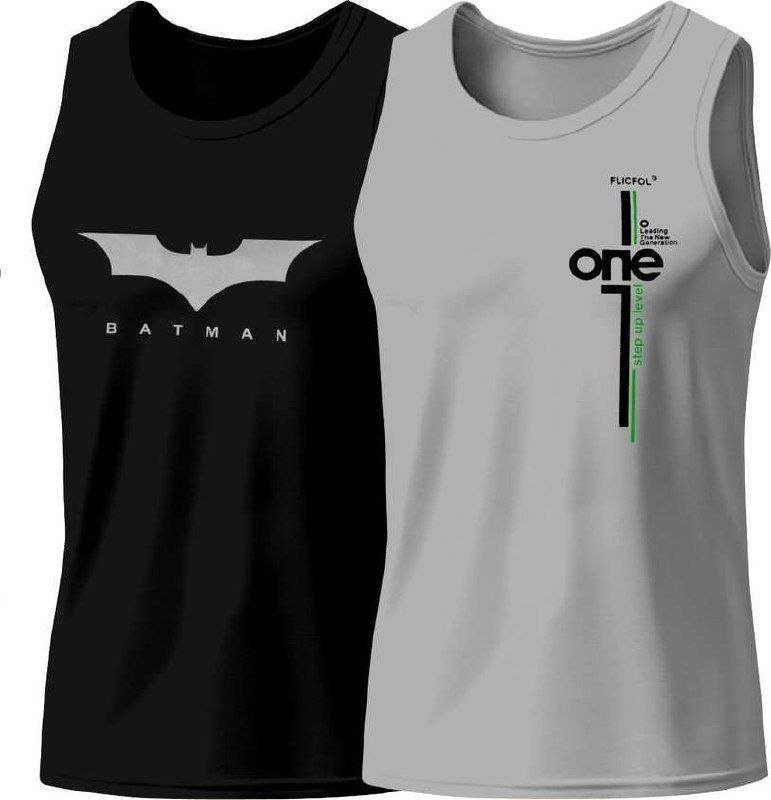 Flicfol Men Vest (pack Of 2) 154