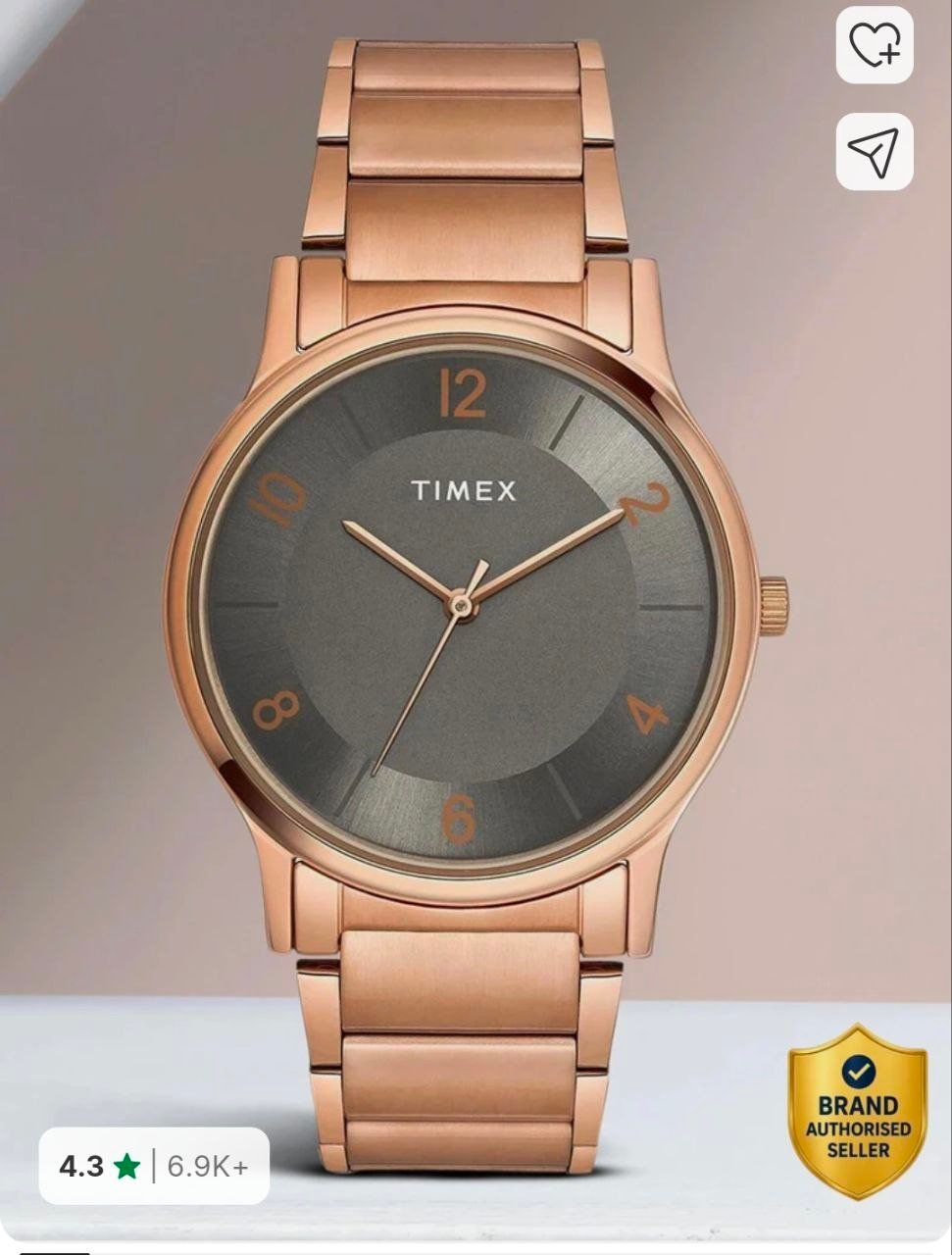 Flipkart 60 - Timex Watch For Men At Rs 1159 Maste