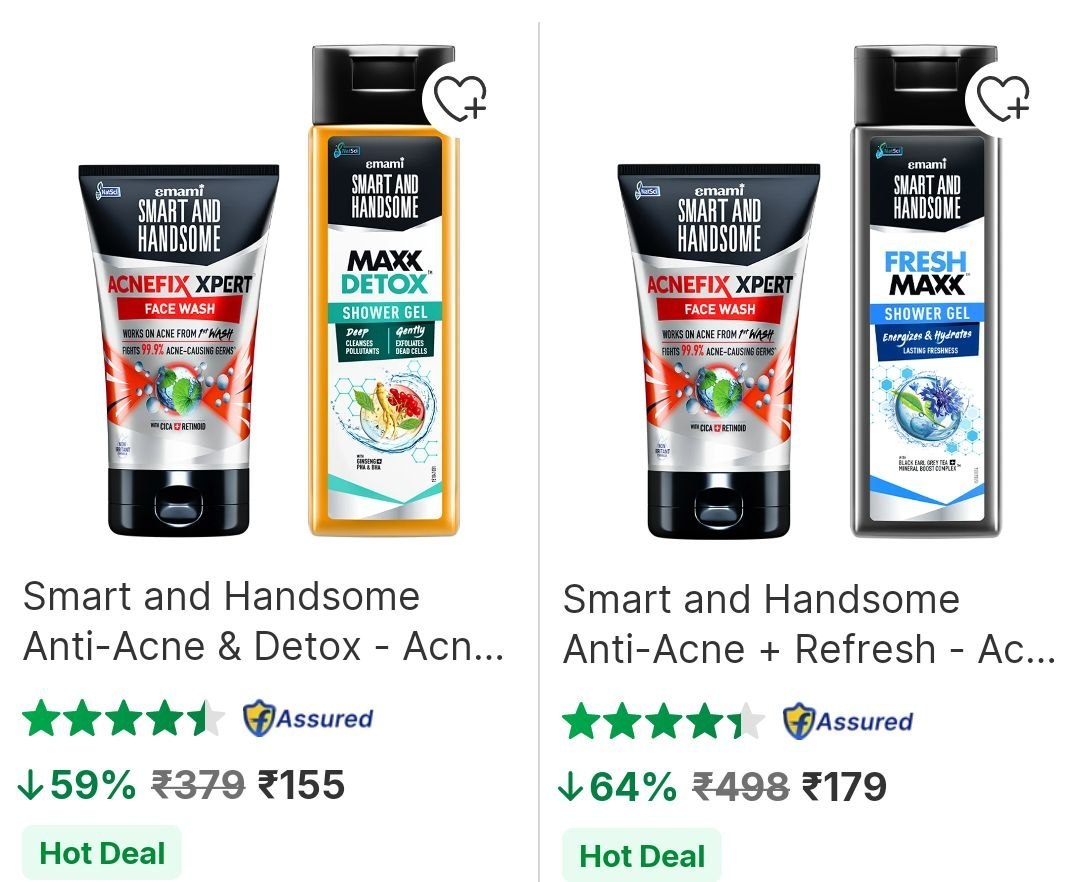 Flipkart 64 Smart Handsome Combo Kit