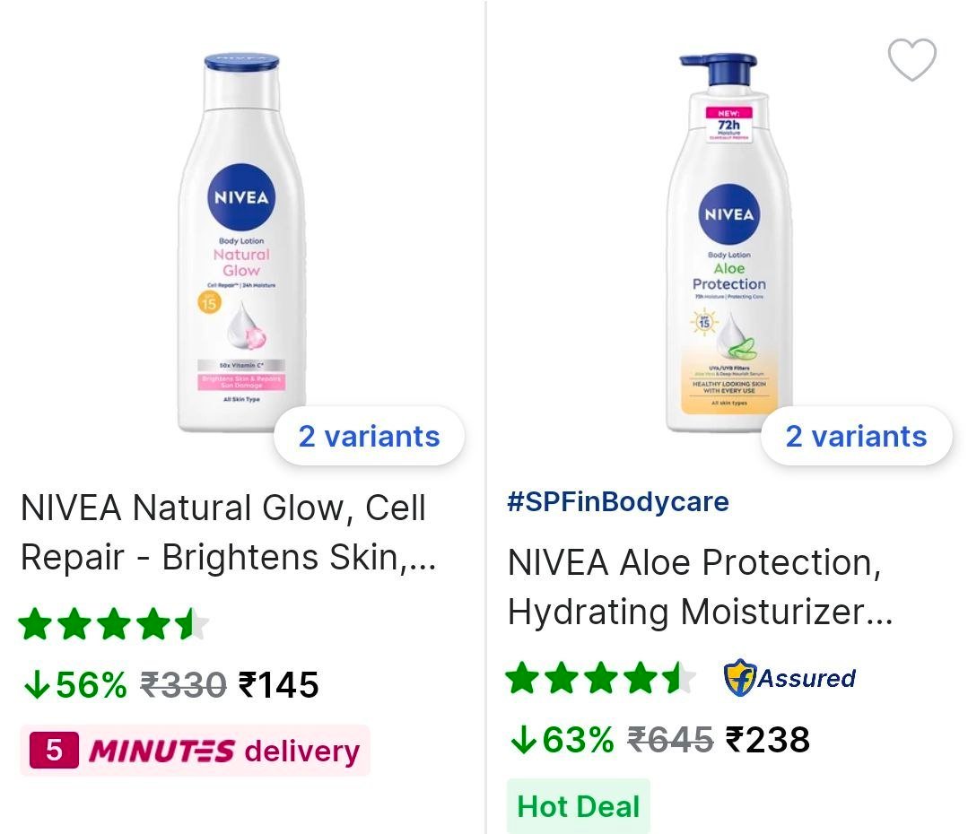 Flipkart 65 On Top Beauty Products Nivea Pond