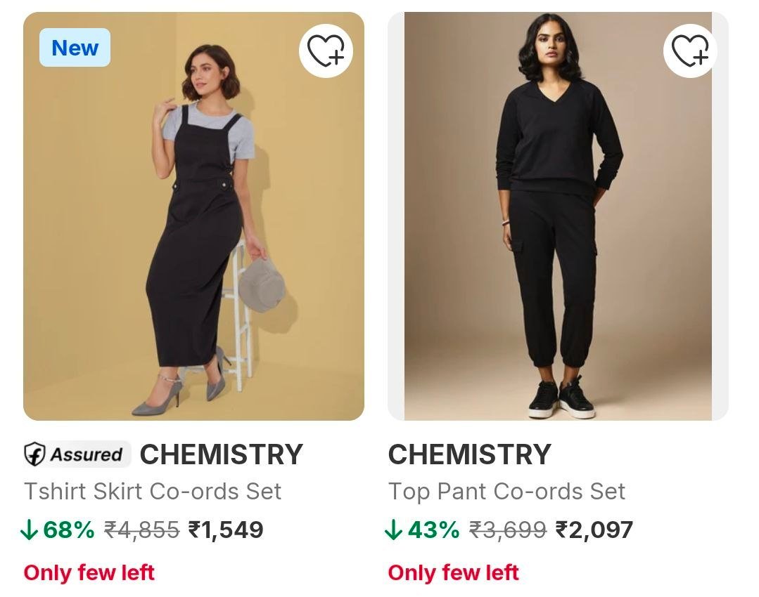 Flipkart 70 - Chemistry Co Ords Set