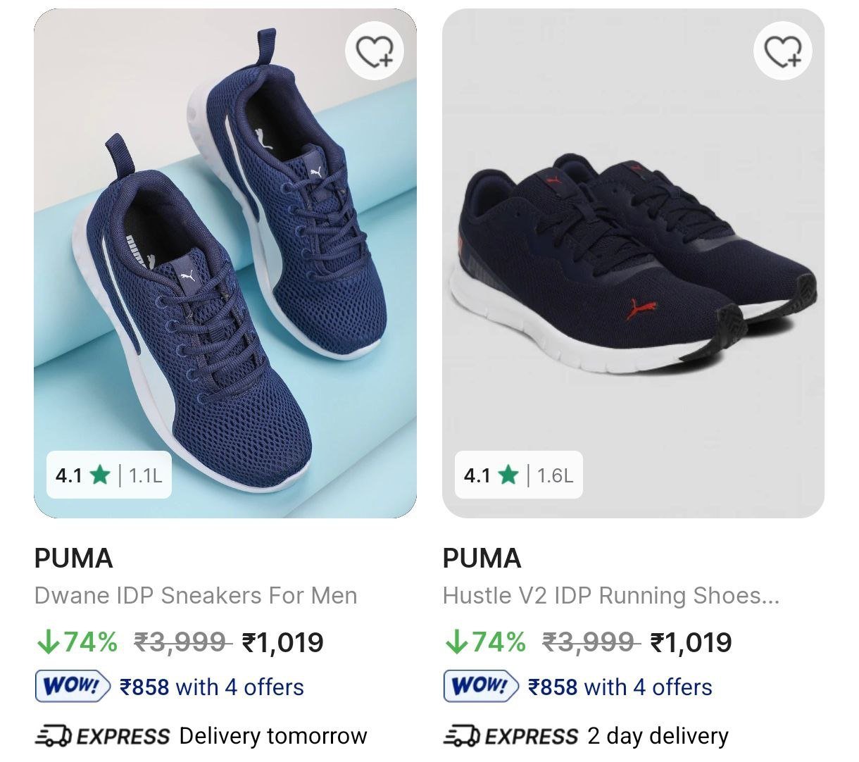 Flipkart 80 On Branded Shoespuma Reebok Adidas Fil