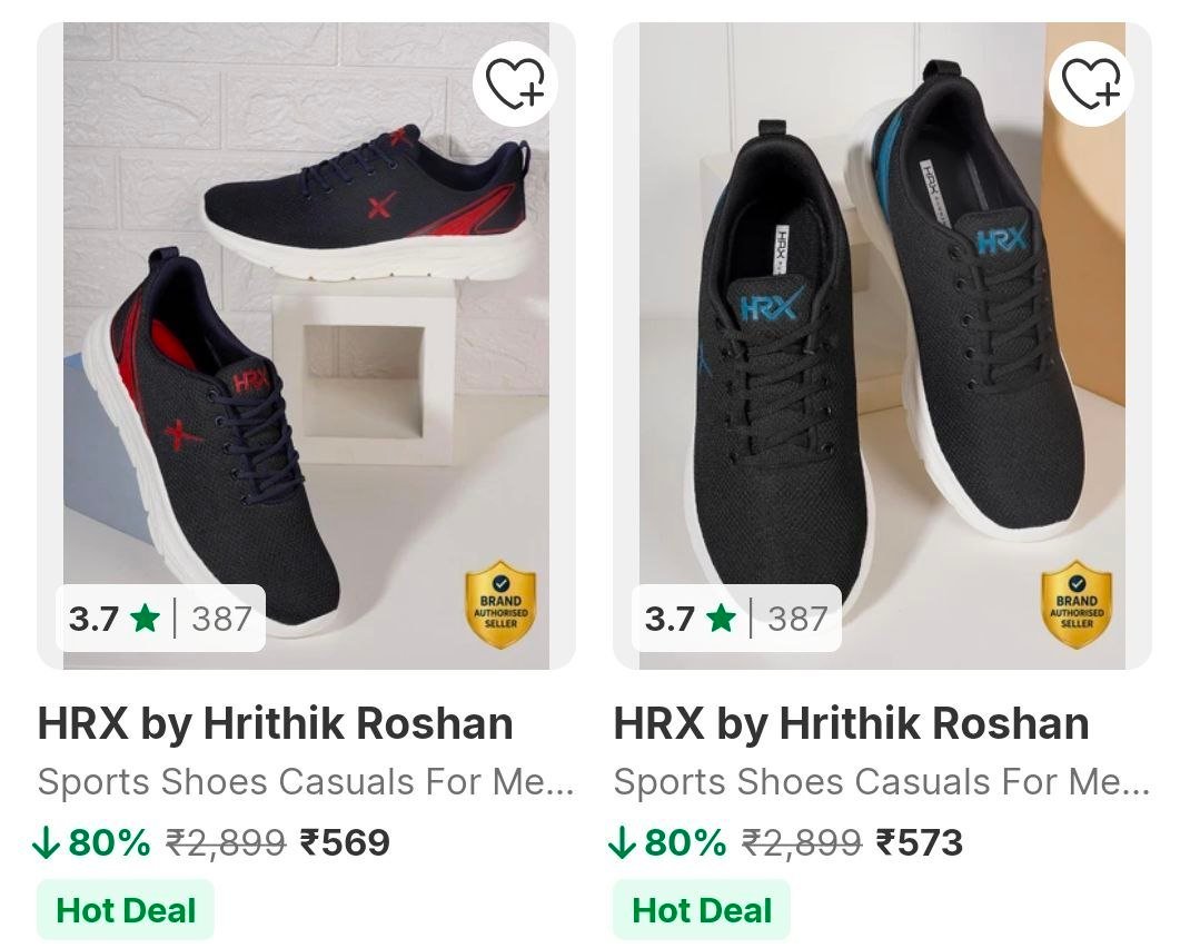 Flipkart 80 On Hrx By Hrithik Roshan Shoes Me