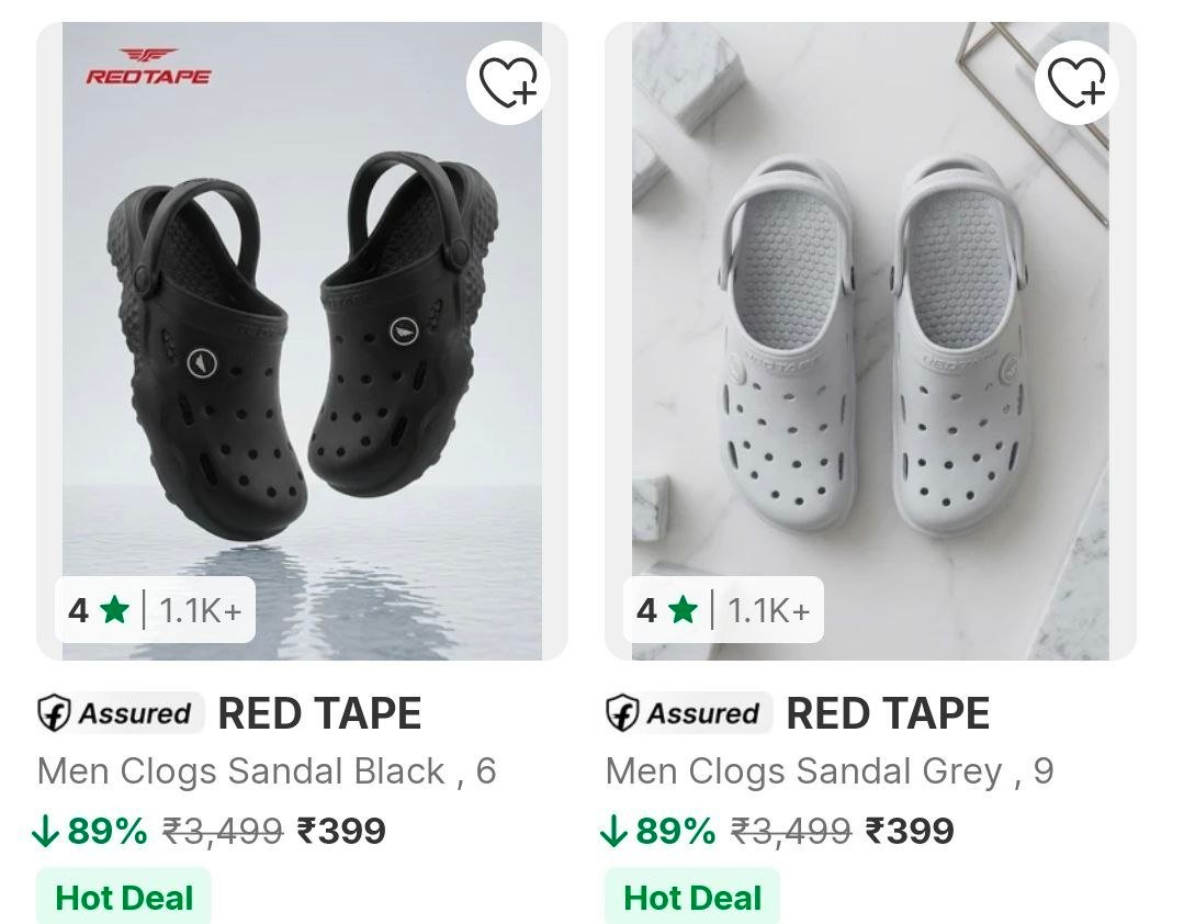 Flipkart 89 On Redtape At 399