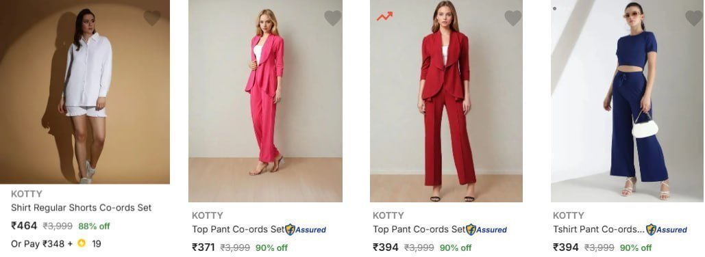 Flipkart 91 On Kotty Co Ords
