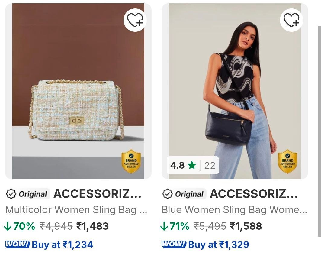 Flipkart Accessorize Bags Women - Save Up To 