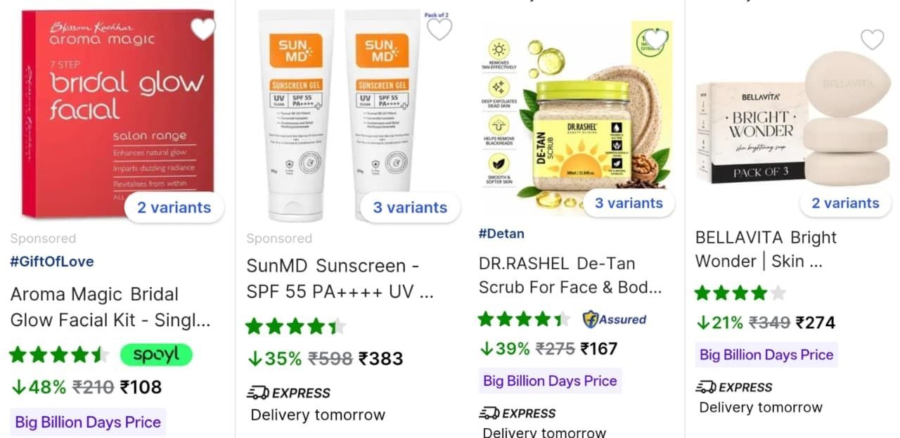 Flipkart Beauty Crash Starting 99shaving Hair Care