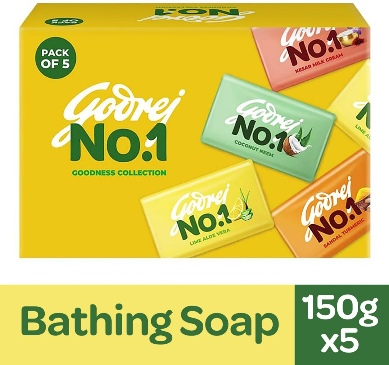 Flipkart Godrej Bath Soap (set Of 5) At Rs 145