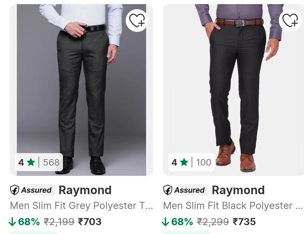 Flipkart Grab 70 On Raymond Clothing Suits Bl