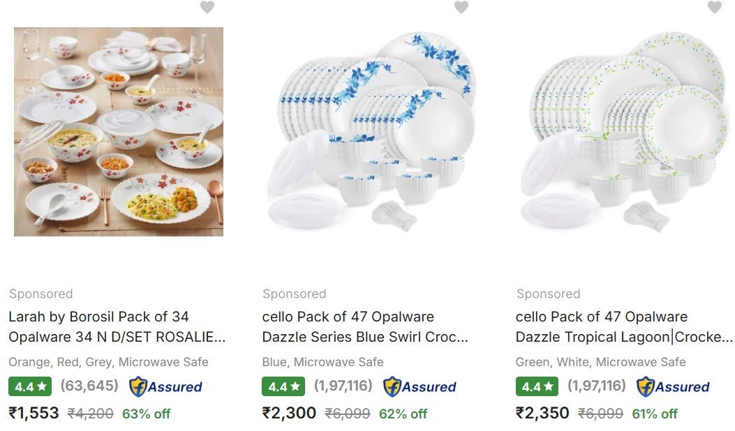 Flipkart Home Deals Kitchen Essentials Tablew