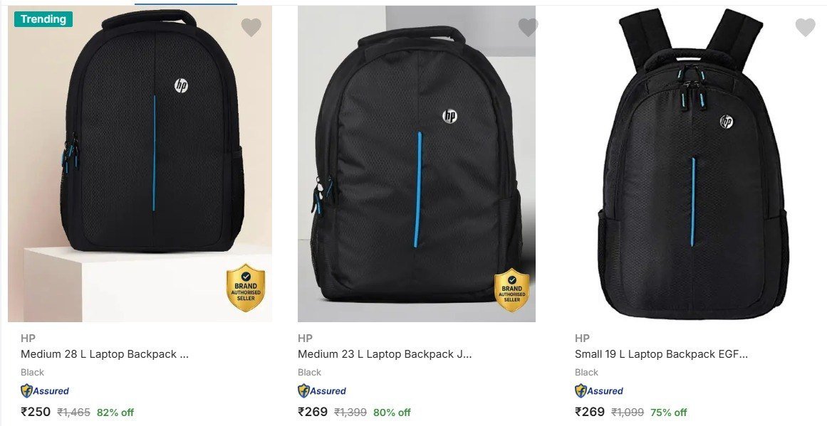 Flipkart Hp Laptop Bags 75 Starting From Rs 2