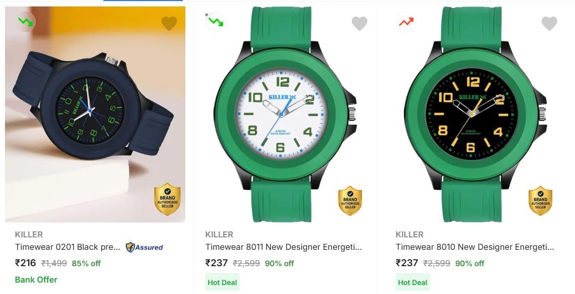 Flipkart Killer Watches 90