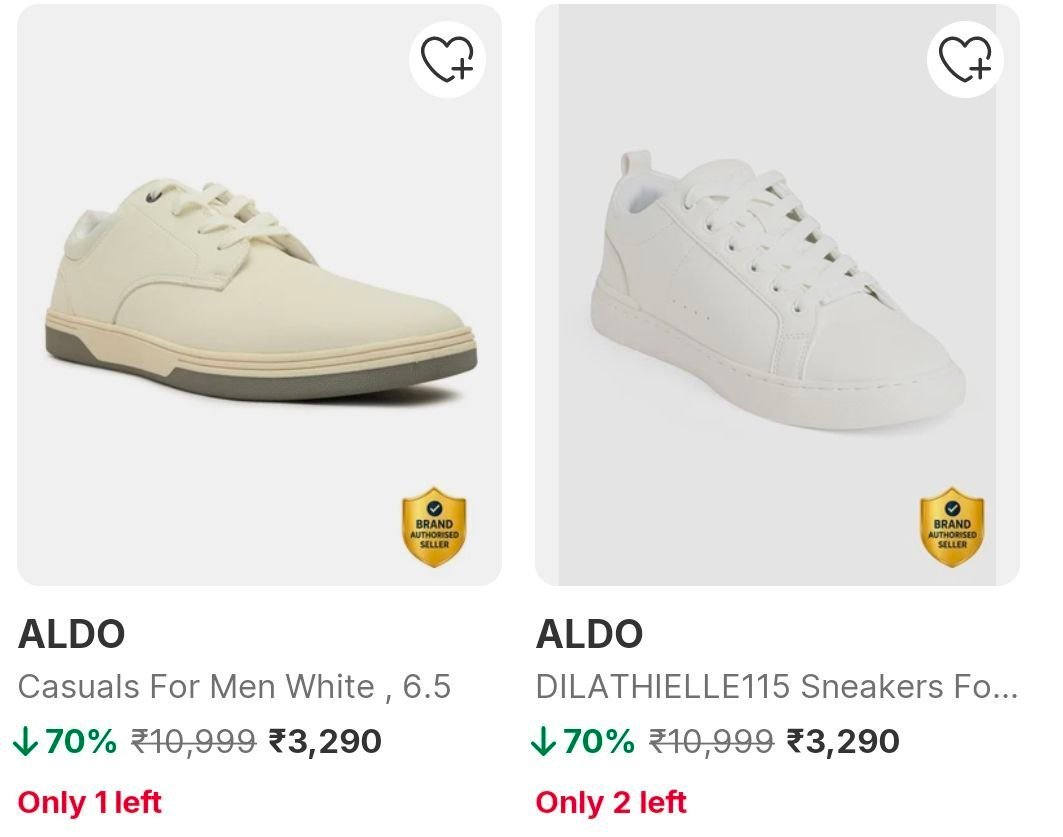 Flipkart Loot 70 On Aldo Shoes (premium Brand