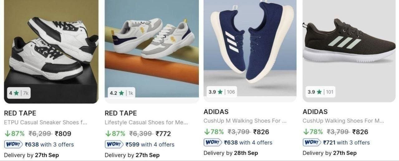 Flipkart Loot 85 On Branded Shoe (limited Sto