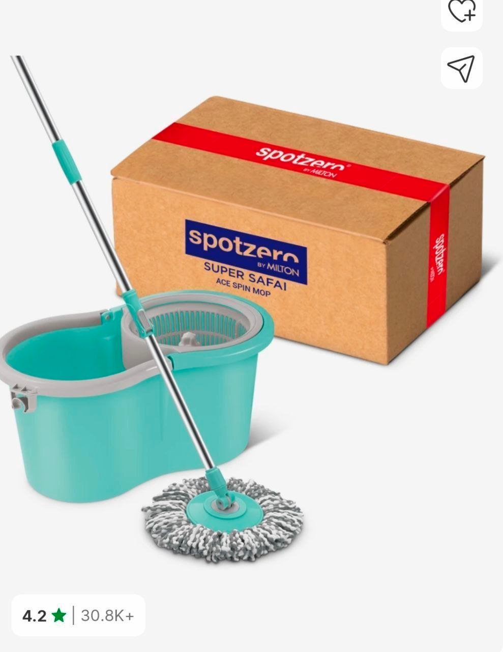 Flipkart Loot Milton Spin Mop Set 799