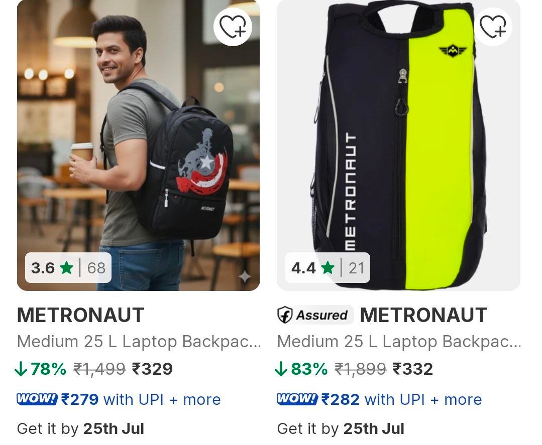 Flipkart Metronaut Laptop Backpack At Rs 329