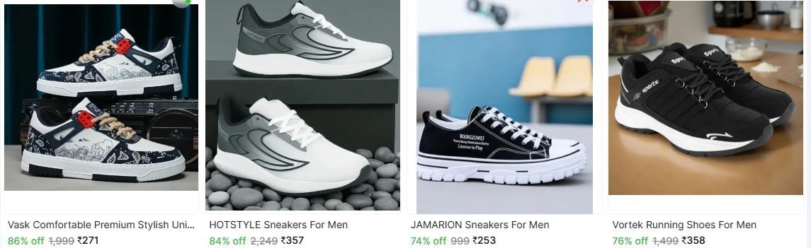 Flipkart Min 70 - Sneakers For Men