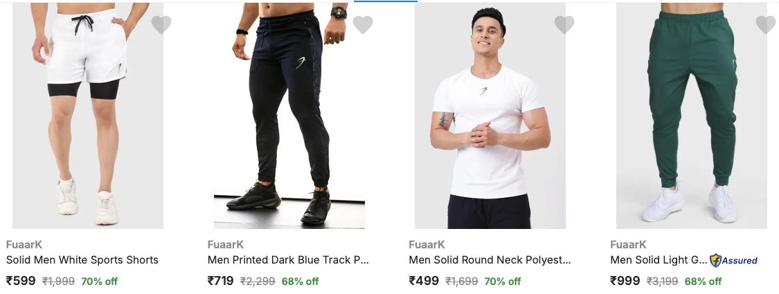 Flipkart Up To 76 - Fuaark Men S Clothings