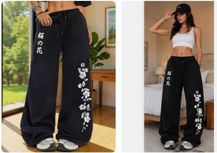 Flipkart Women Loose Fit Black Linen Blend Trousers 367 Link
