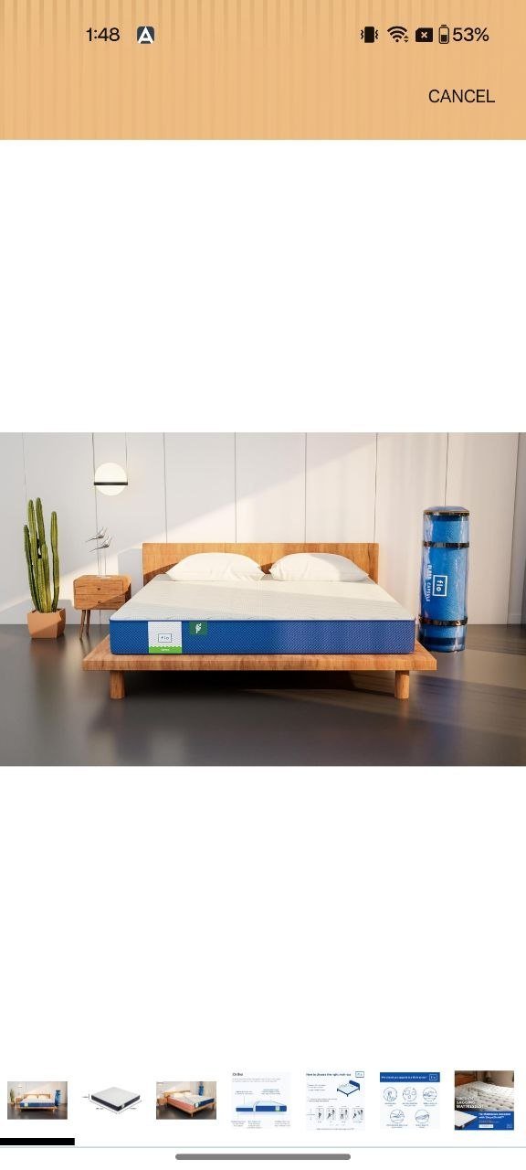 Flo Ortho Aloe Vera Infused Orthopedic Mattre