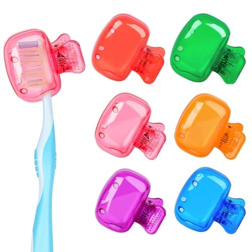 Force24 - 6 Pack Toothbrush Cover Portable Tr