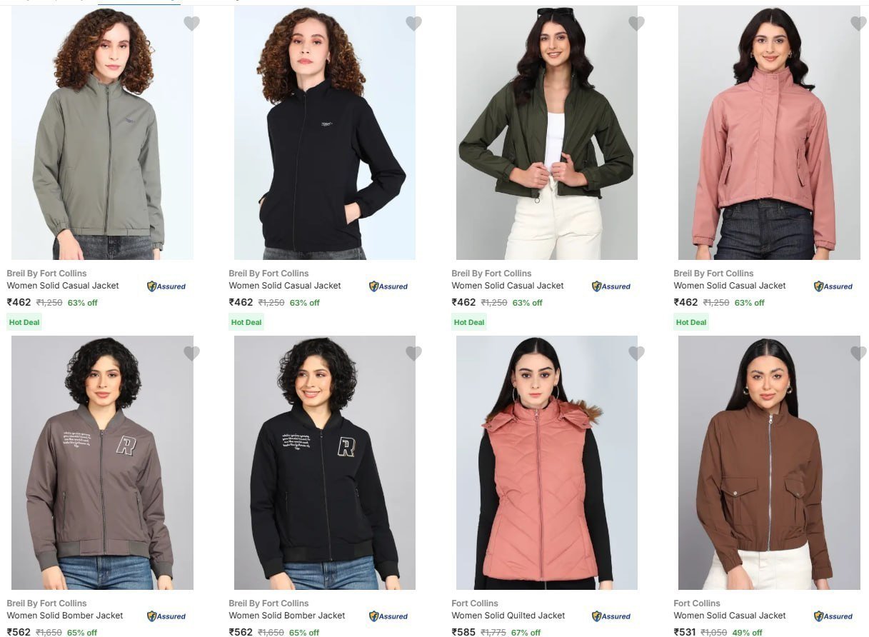 Fort Collins Women Jacket Starts 462
