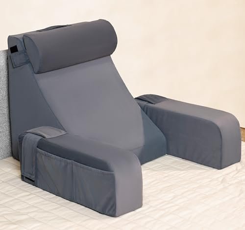 Fovera Reading Pillow With Arm Support Headrest Ba