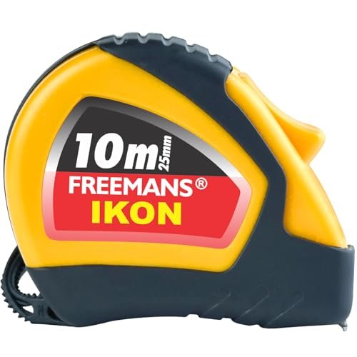 Freemans Ikon 10m 25mm Steel Inchi Measuring 
