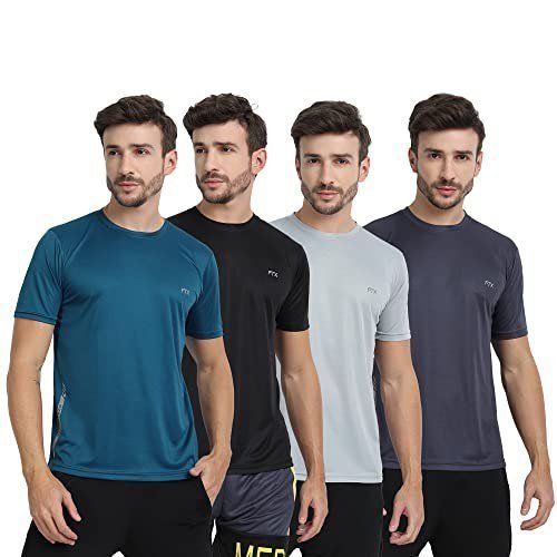 Ftx Mens Polyester Regular Fit T-shirt Multic