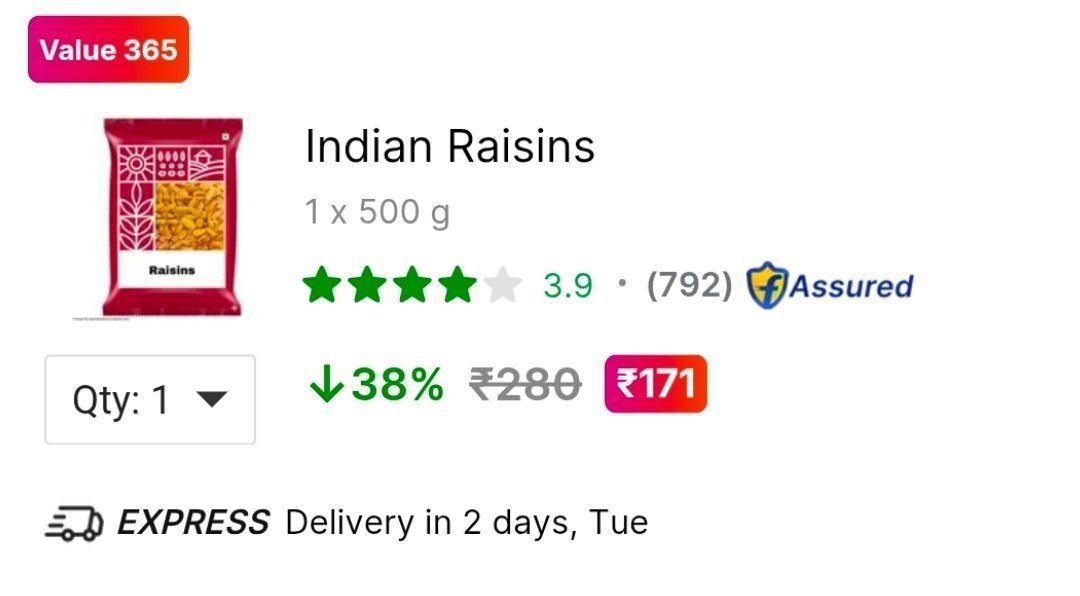 G Raisins 171 -